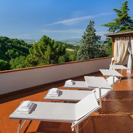 Villa Mery Sui Colli Della Riviera Di Rimini Mondaino Exterior photo