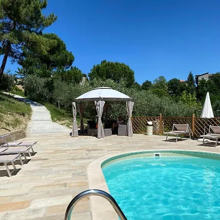 Villa Mery Sui Colli Della Riviera Di Rimini Mondaino Exterior photo